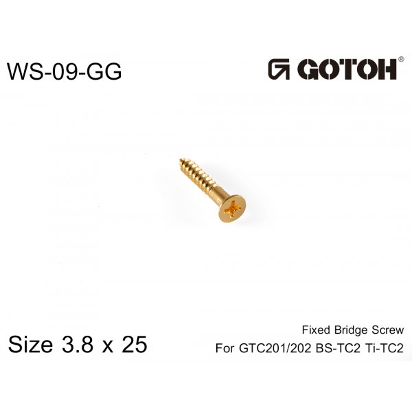 น๊อต Fixed Bridge Gotoh WS-09-GG 3.8x25